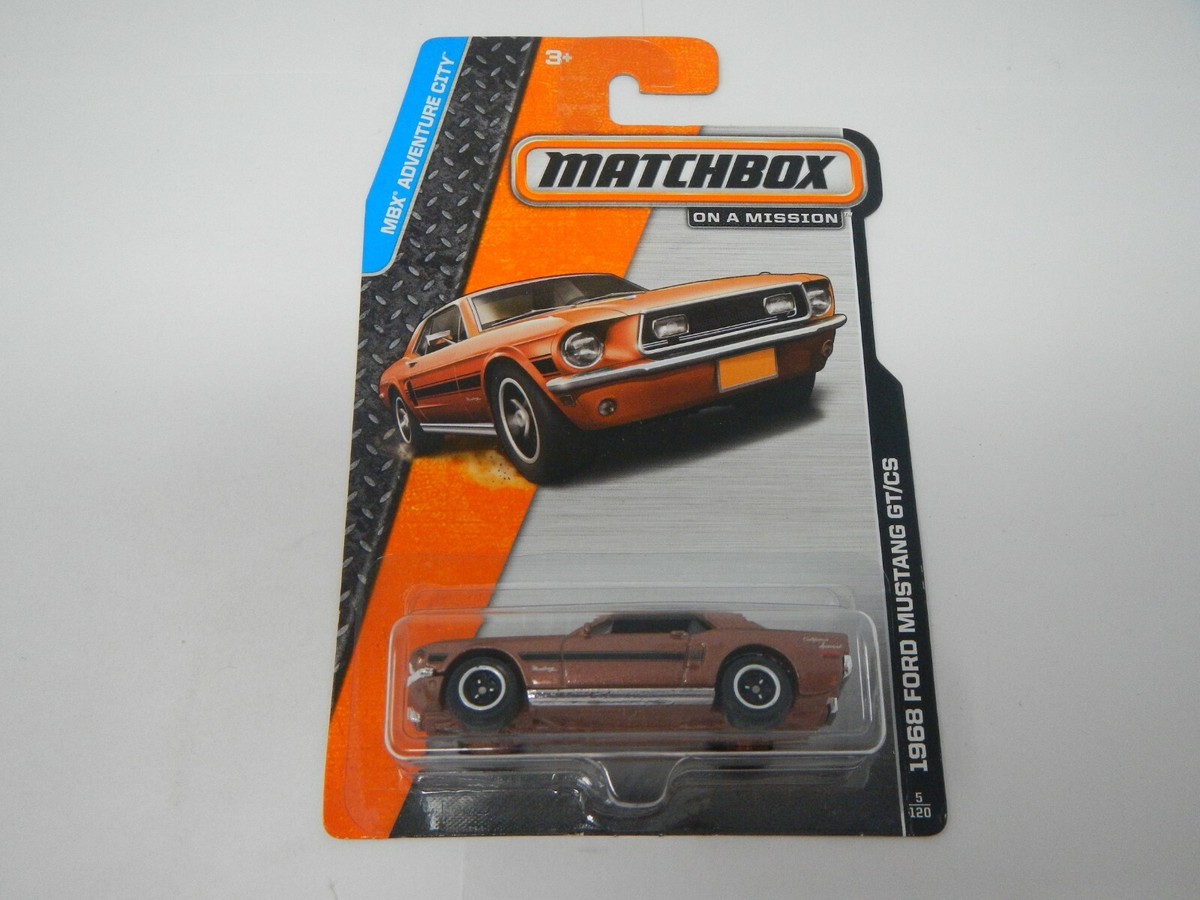 Matchbox MBX Adventure City 1968 Ford Mustang GT/CS #5 | eBay