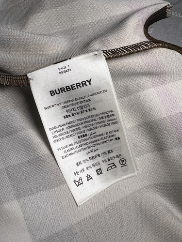 Burberry Genuine “Licia” Brown Check Tie Details Dress UK 02 RRP £1490 NEW - Picture 15 of 16