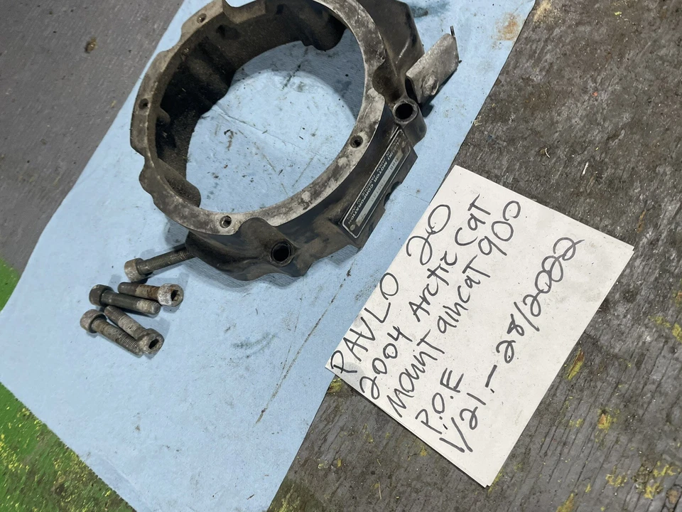 Arctic Cat King Cat 900 2004 estuche de estater carcasa espaciador de arranque Foto 4 de 4