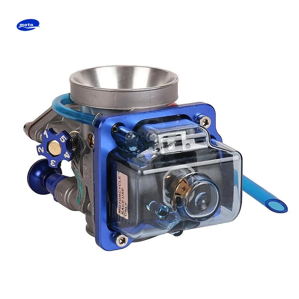 PWK 28 Flat Side Carburetor for Yamaha Kawasaki Suzuki Honda 28mm USA - Image 3 of 4