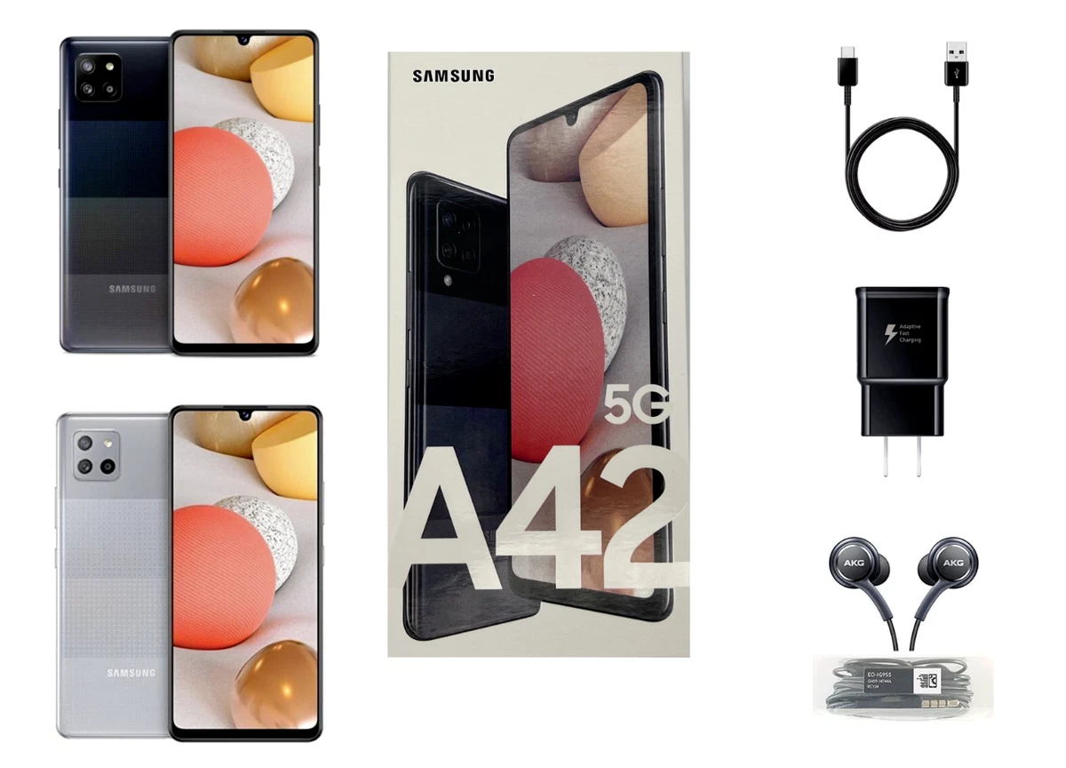 Samsung Galaxy A42 5G SM-A426U 6GB 128GB Gray Black (Factory