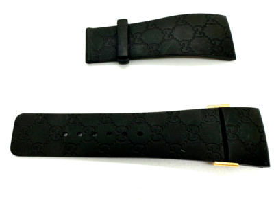 I Gucci 26mm Genuine OEM Replacement Rubber Strap Men's IGucci YA114215 Watch