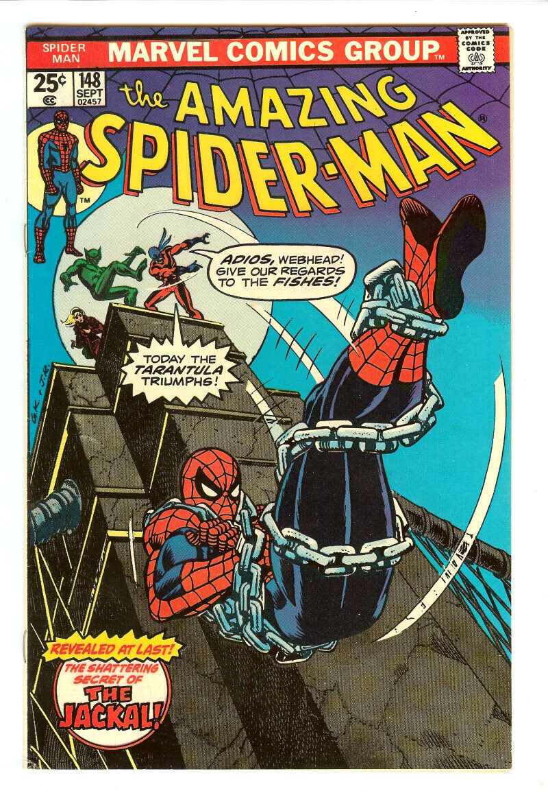 アメコミ Amazing spider man #148 マーベル　エックスメン AMAZING SPIDER-MAN #148 7.0 // IDENTITY OF THE JACKAL REVEALED
