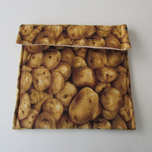 Baked Potato Bag For Microwave - Spud Potato Pattern Decor