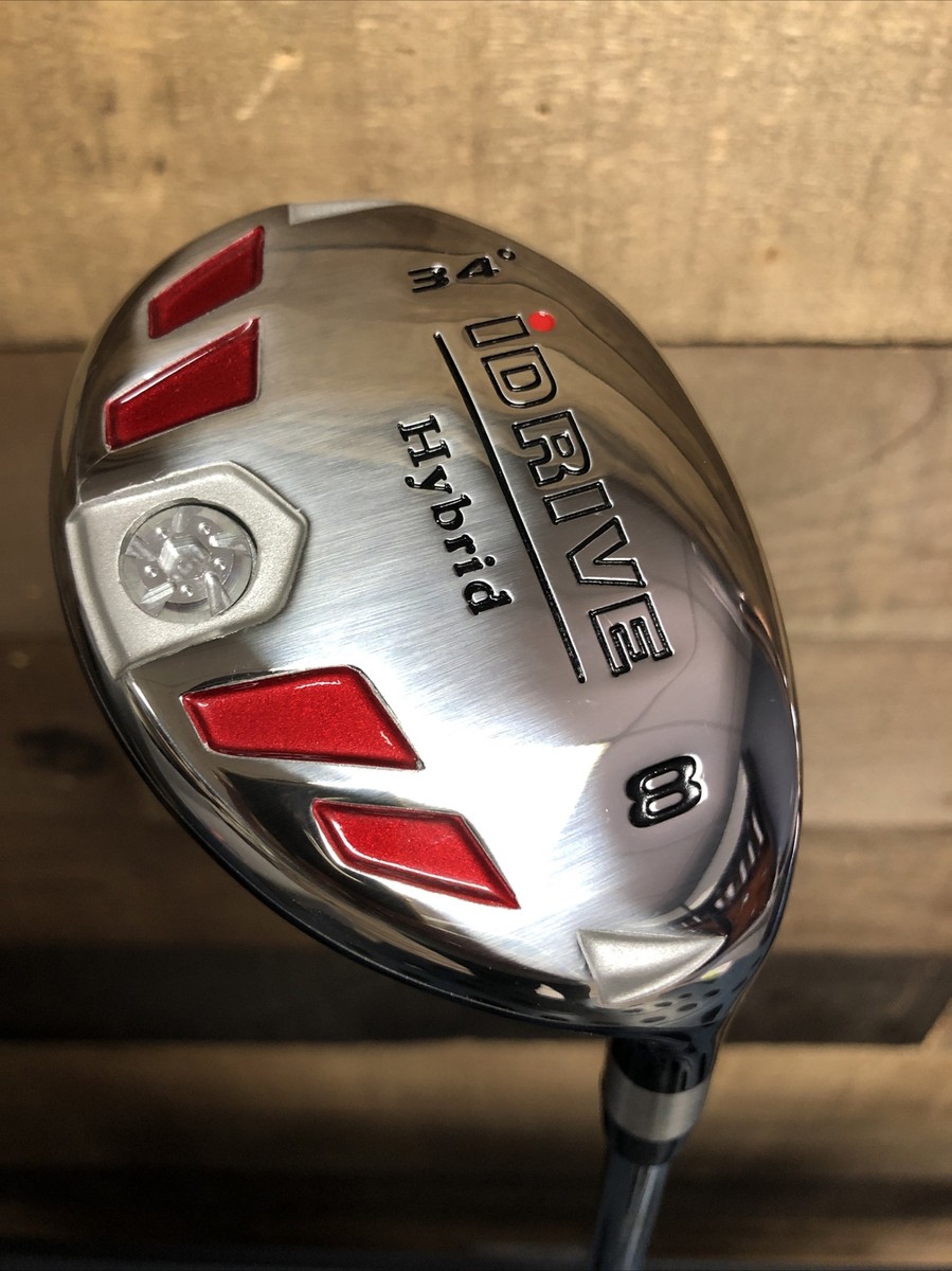 DEMO RH Men's iDrive Hybrid #8 Regular Flex Steel Shaft Golf Club