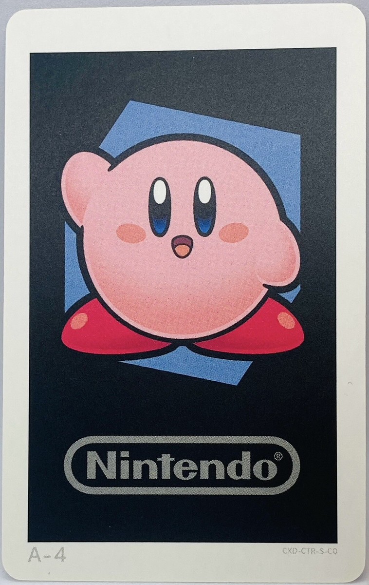 AR Card Kirby Nintendo 3DS A-4 | eBay