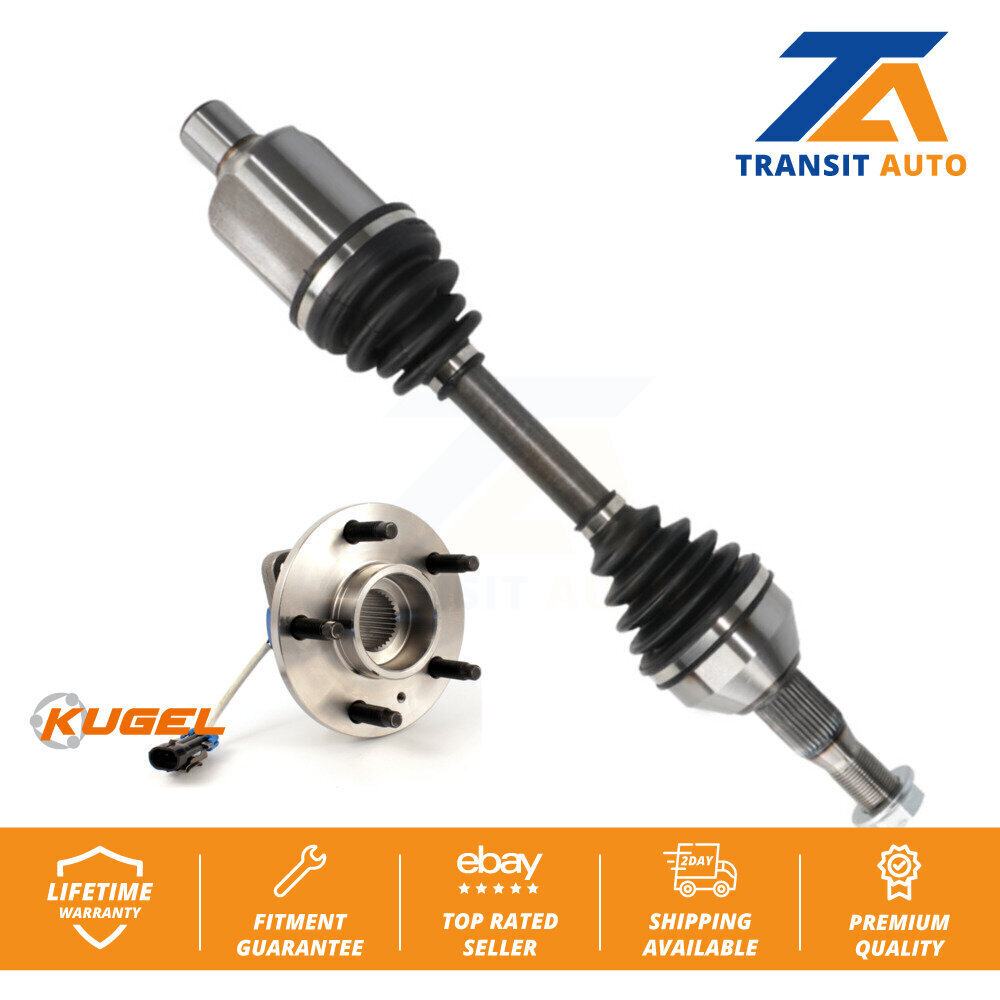 Front Left CV Axle Shaft & Bearing Kit For Chevrolet Impala Buick Pontiac Grand