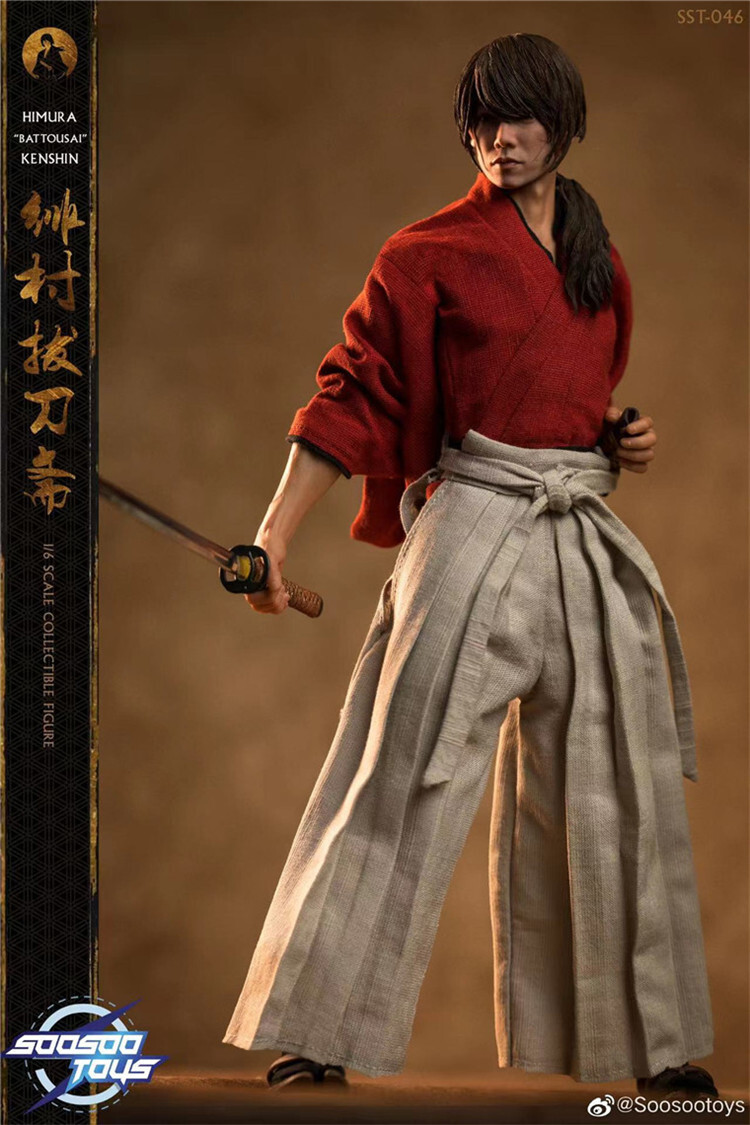 In Stock Soosootoys Rurouni Kenshin Himura Kenshin 1/6 Action