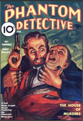 PHANTOM DETECTIVE MAGAZINE 16 Unique Issue Collection On USB Flash Drive