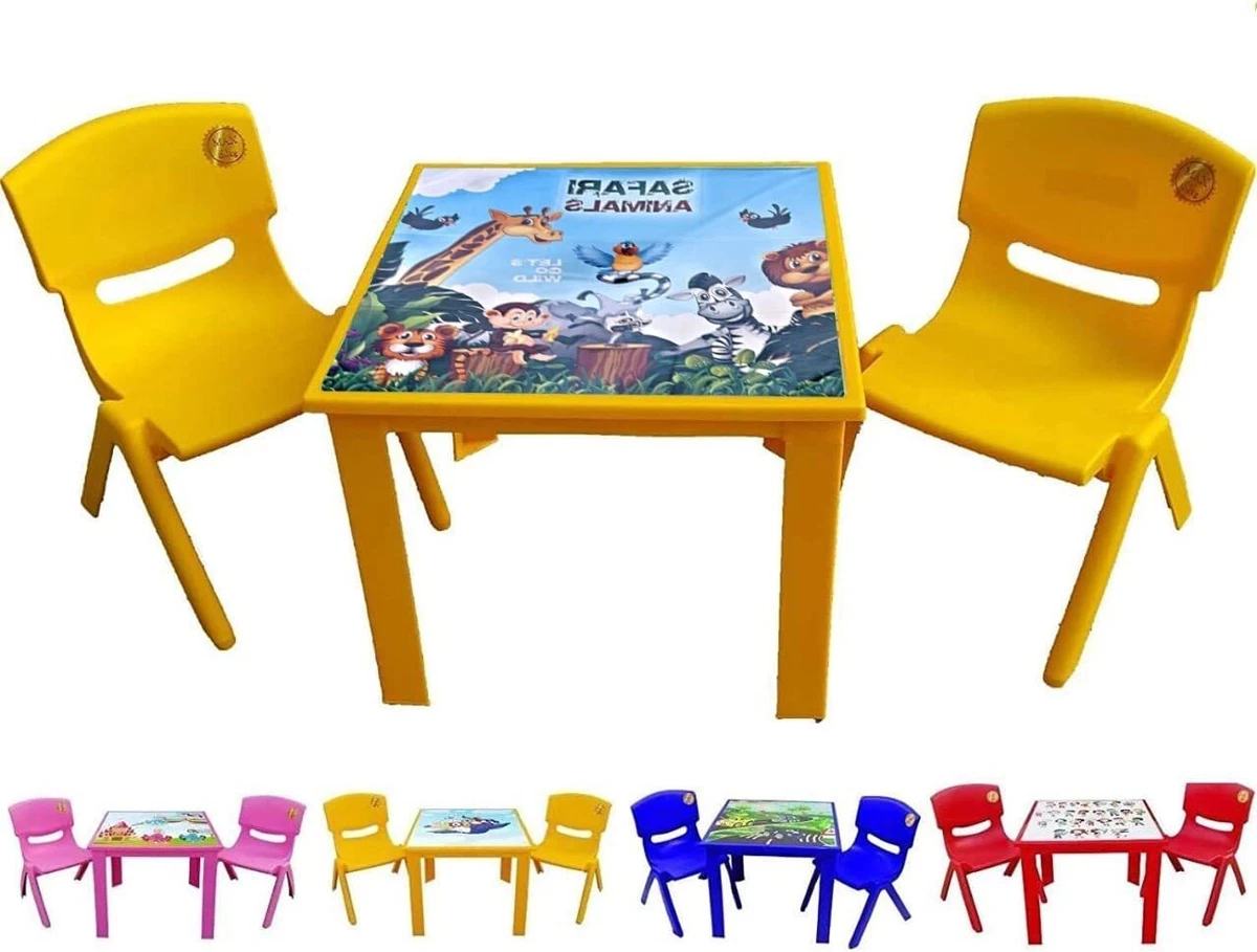 Kids table on sale and chairs ebay