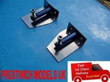 2 x TAVOLE TRIM MICRO acciaio inox rc alette barca 30mm larghezza 38mm lunghezza modello N