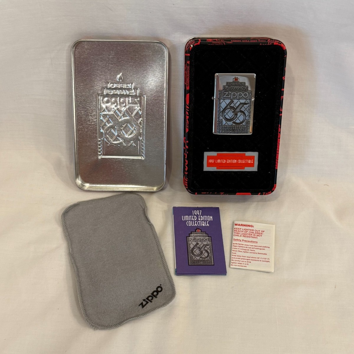 Zippo 65th Anniversary 1932 - 1997 Limited Edition Lighter