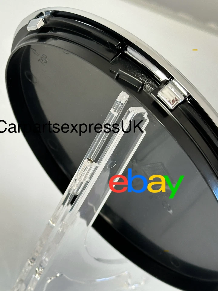 Mercedes-Benze parrilla plateada emblema estrella nuevos modelos 2018-23 W177 W205 W118 W257 Foto 3 de 4