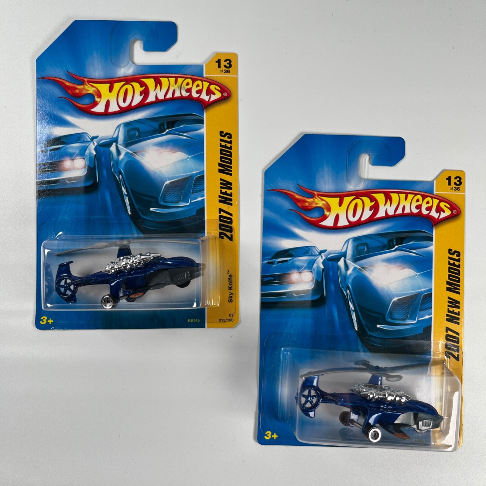 HOT WHEELS 2007 NEW MODELS SKY KNIFE - LOT