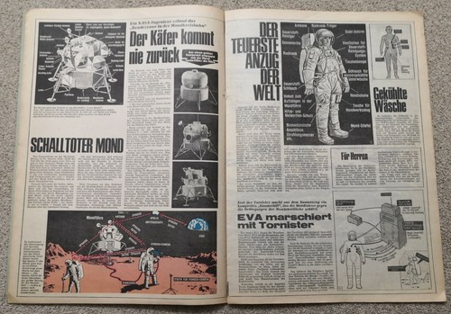 Apollo 11 Das erregendste Abenteuer des Jahrtausends Germany Book Magazine 1969 - Picture 5 of 5