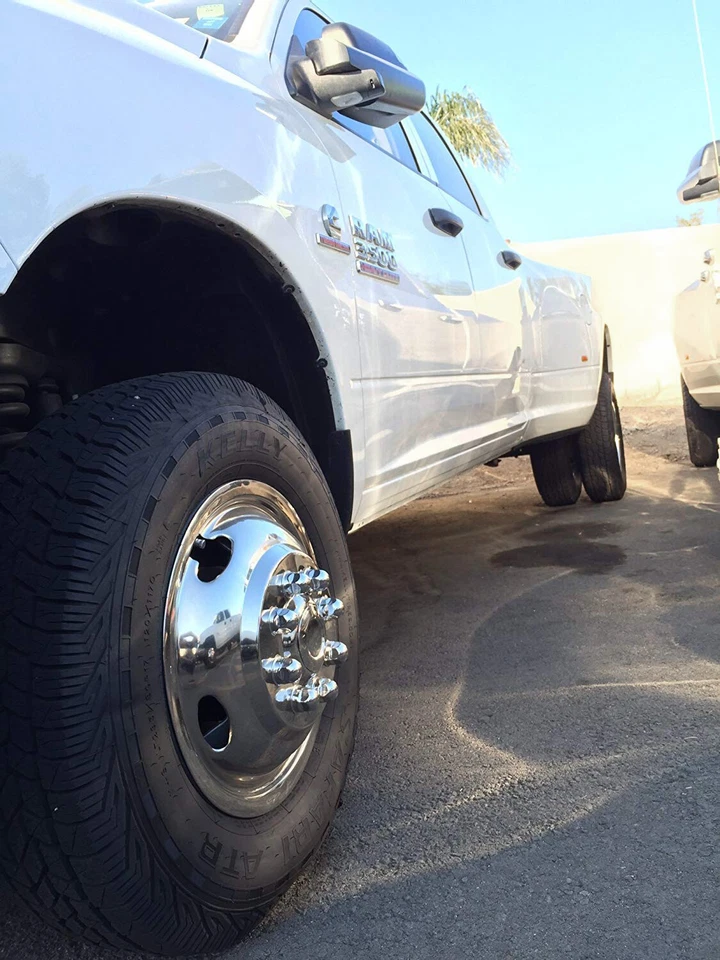 Dodge RAM 3500 2002-13 17" simuladores de acero cubiertas dobles para: Dodge Ram 3500  Foto 4 de 4