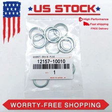 OEM 10 PCS For Toyota Lexus Differential Oil Drain Plug Gasket 12157-10010
