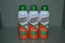 (3) Oder Eaters Spray Powder, 4 oz Each, Exp. 03/2026