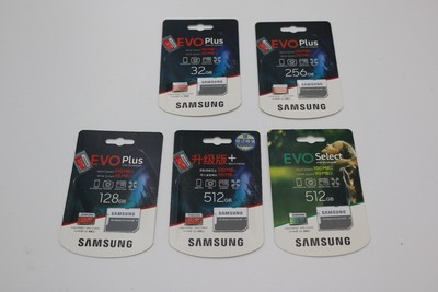 Samsung Evo Micro SDHC Speicherkarte UHS-1 Class 10 (32,64,128,256,512GB)