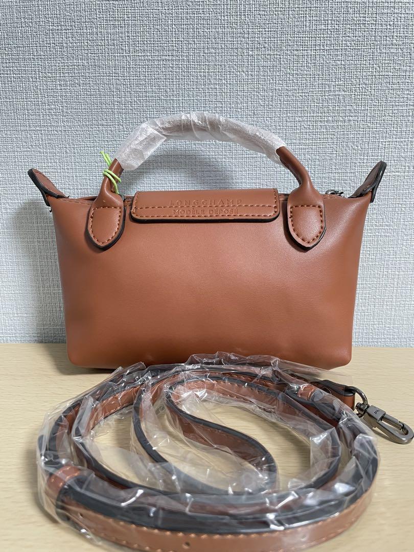 バッグ LONGCHAMP Longchamp Le Pliage XS LightBrown shoulder Bag handle pouch