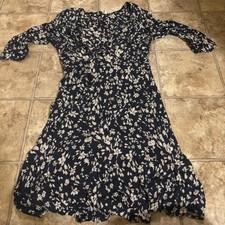 Urban outfitters floral faux wrap dress size XS
