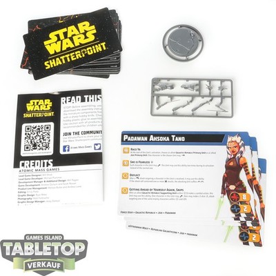 Star Wars: Shatterpoint - Padawan Ahsoka Tano - im Gussrahmen