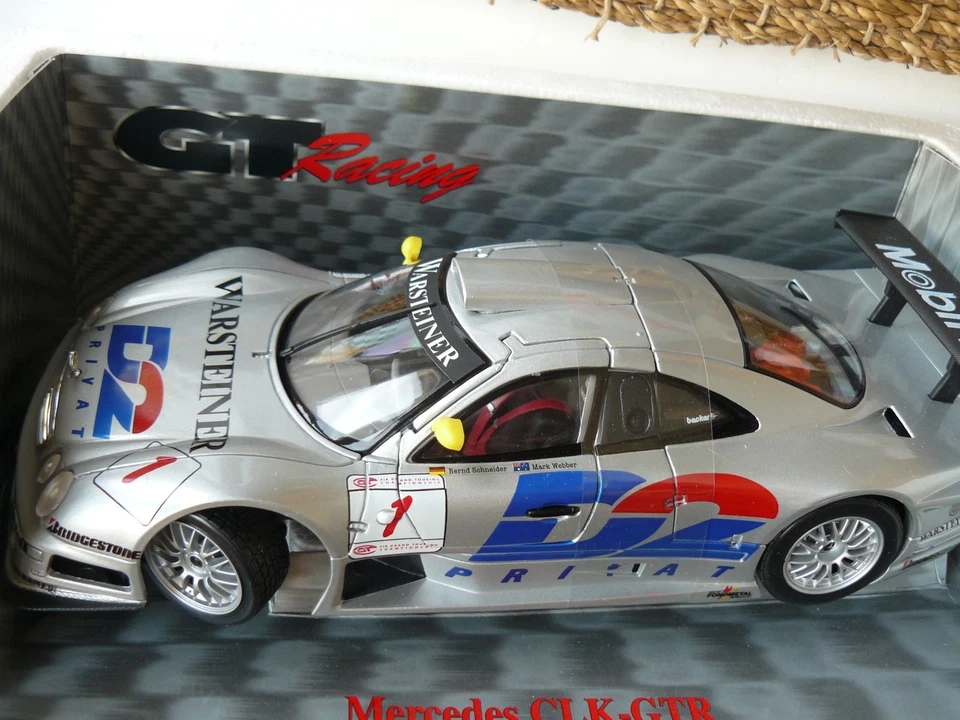 Neuve !!! Mercedes CLK-GTR GT Racing 1:18 Maisto - Photo 3/4