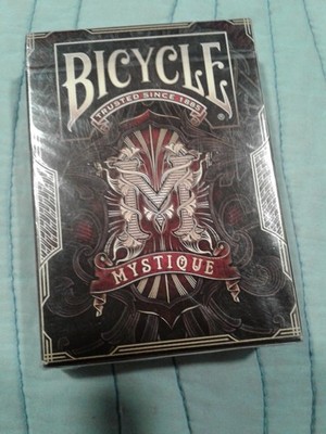 Bicycle - Mystique (Red) Playing Cards - Shapeshifters Playing Cards - USPCC