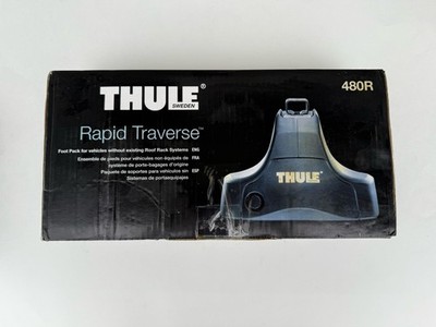 Thule 480R Rapid Traverse Roof Rack Foot Pack   New Open Box