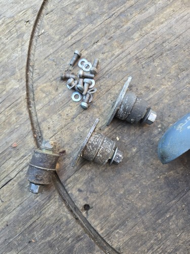 1964 Evinrude Fisherman 5.5hp 5402-B Outboard Boat Motor Shock Absorber Set - Afbeelding 2 van 15