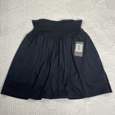 Copper Life by Tommie Copper Women's M Lower Back Support Black Skort Wicking