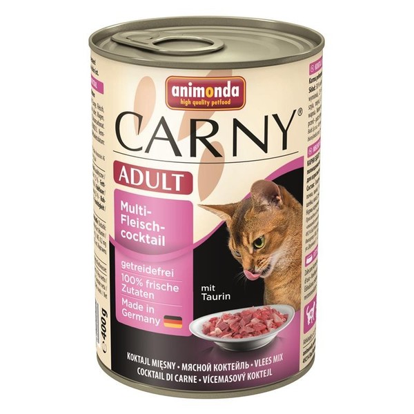Animonda Cat Carny Adult Multi-Fleischcocktail 400G (Menge: 6 Je Bestelleinheit)-image