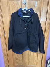 Vintage Chaps Ralph Lauren 90s Black Anorak H...
