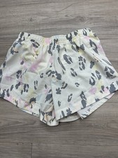 Adidas Girls Size Large Shorts Animal Print