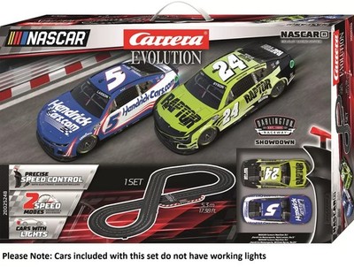 Carrera ''Darlington Showdow'' NASCAR 1:32 Slot Car Race Track Set 20025248
