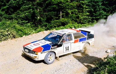 John Buffum Fred Gallagher Audi Quattro Acropolis Rally May 26 1984 Old Photo