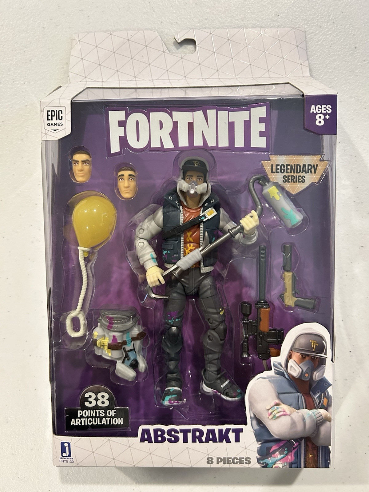 FORTNITE LEGENDARY SERIES - ABSTRAKT 6 INCH ACTION FIGURE JAZWARES