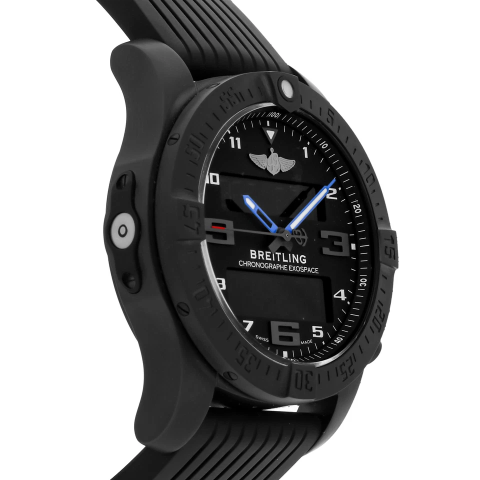 Reloj Breitling Exospace B55 de cuarzo recubierto de titanio negro 46 mm para hombre VB5510H2/BE45 Foto 3 de 4