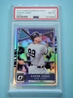 2017 Panini Donruss Optic Aaron Judge Rated Rookie RC Holo Refractor #38 PSA 8
