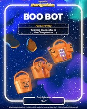 Boo Bot Changeables Happy Meal Toy 5 - McDonalds - New w/Stickers