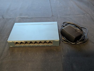 TP-Link - TL-SG108 v9.6 8-Port Gigabit Ethernet Metal Switch Unmanaged