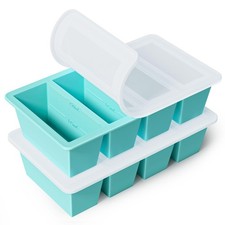 Silicone Freezer Tray for Sauce Cube: Silicone Freezing Tray for Broth Soup S...
