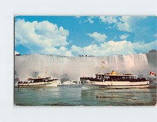Postcard Maid of the Mist American Falls Niagara Falls New York USA America