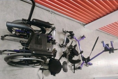 2 Lot Zing Easystand/Zippie X Cape Children s Wheelchair Incomplete Read
