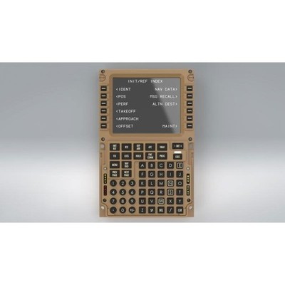 Original 747 CDU Control Display for Cockpit Simulator Game Flight Simulation *m