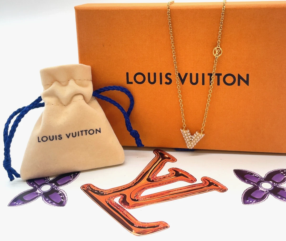 Louis Vuitton Pearl Fashion Necklaces & Pendants for sale - eBay