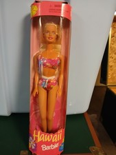 Vintage 1999 Hawaii Barbie Doll Blonde 24614 New NRFB