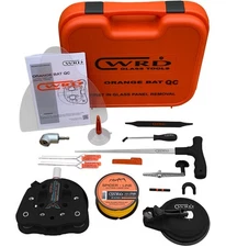 WRD Windshield Removal System - Black Quick Connect 300P w/ Angle Drive