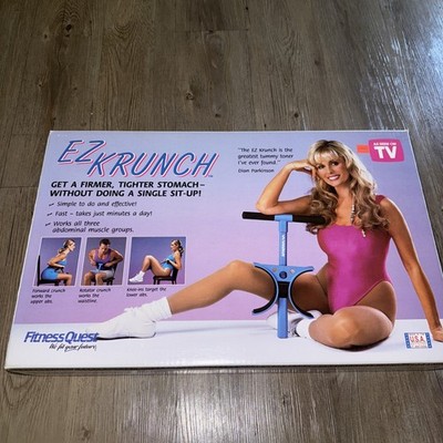 Vintage 90s EZ Krunch Abdominal Exercise Machine Seen on TV Abs Waist  Workout