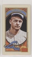2014 Panini Golden Age Mini MONO Blue Back Zack Wheat #32 HOF 0b3